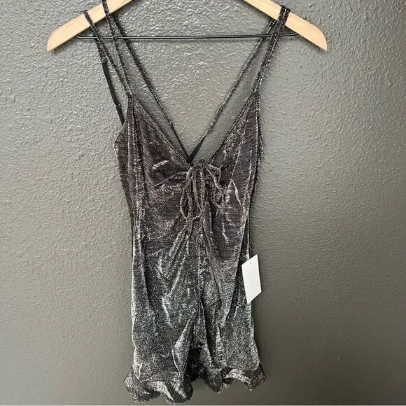 NWT Revolve x For Love & Lemons Baccarat Dress in Galaxy | Size S - Picture 5 of 10